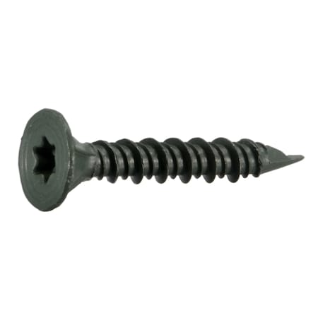 Saberdrive Drywall Screw, #9 x 1-1/4 in, Steel, Flat Head Torx Drive 53205